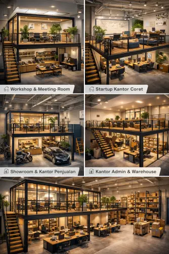 Mezzanine Ruang Kantor di Sumur Bandung