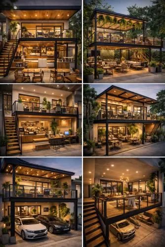 Mezannine Cafe Modern di Sumur Bandung